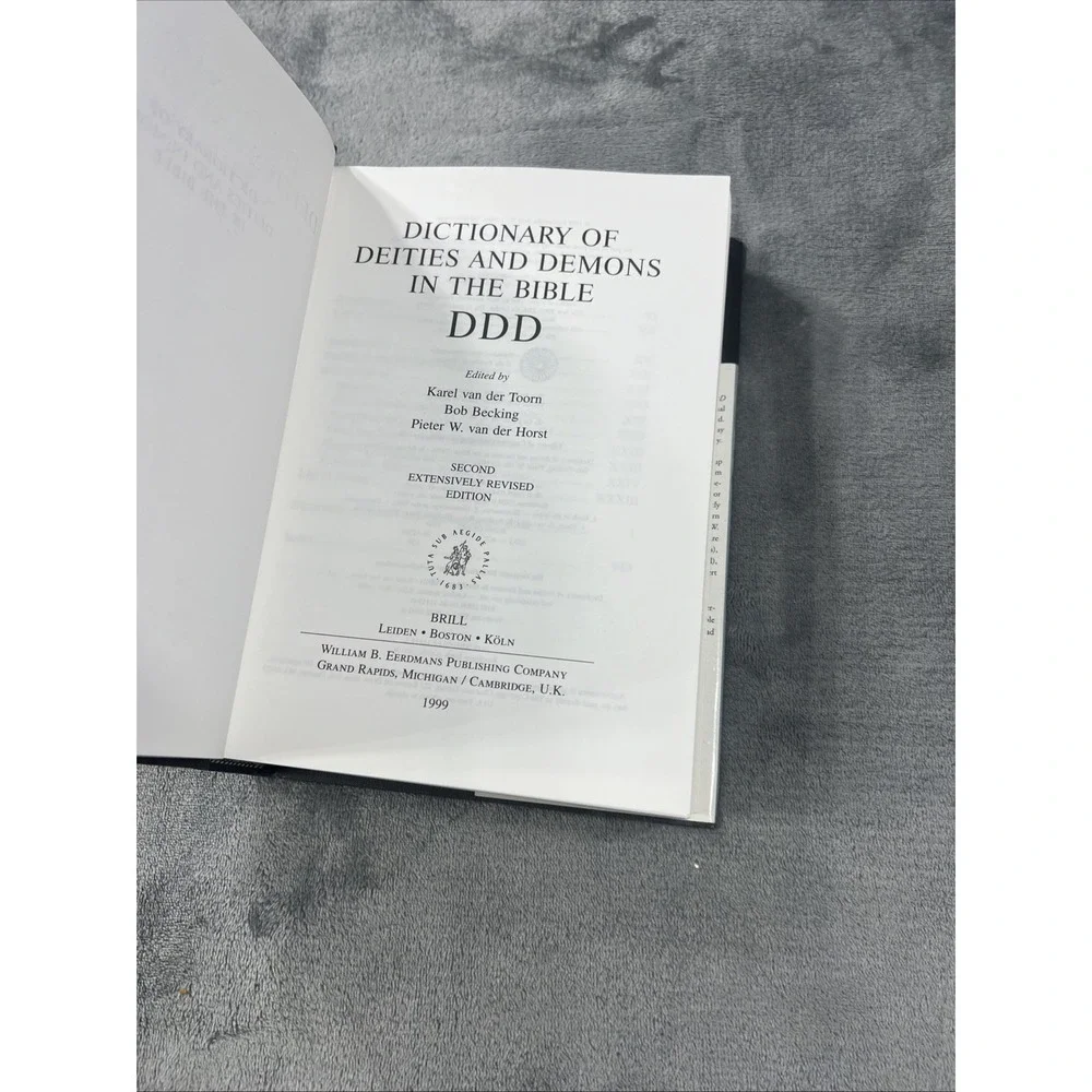 Dictionary of‎ Deities and Demons in the Bible Second Extensively Revised Ed VG